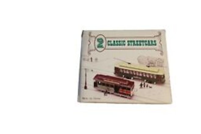 2 Classic Street Cars HO Scale San Francisco Cable Car & Desire Street Trolley