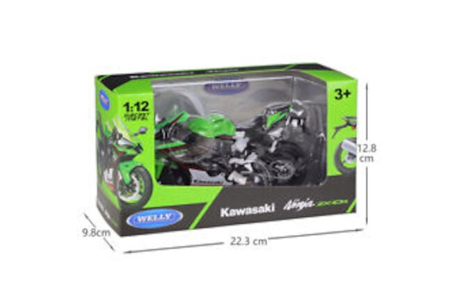 Welly 1:12 2021 Kawasaki Ninja ZX 10R Motorcycle Bike Model Collection Toy Gift