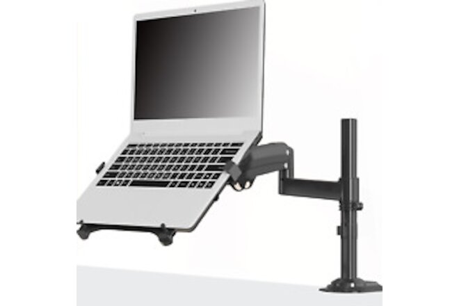 Laptop Mount with Adjustable Tray for 10-17” Notebook, Full Motion Arm with VESA