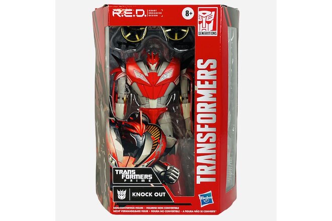 Transformers Prime R.E.D. KNOCK OUT Walmart Exclusive Hasbro 6" Figure 2022