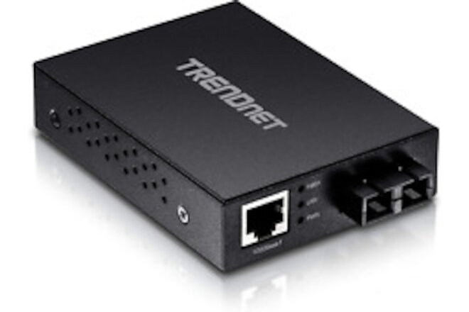 1000Base-T to 1000Base-Sx Multi-Mode SC Fiber Converter, up to 550M (1800 Ft.),