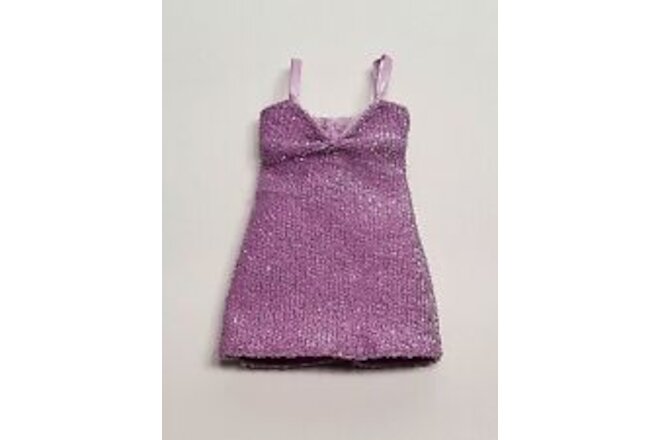 Rainbow High Fantastic Fashion - Violet Willow Doll Purple Shimmer Mini Dress