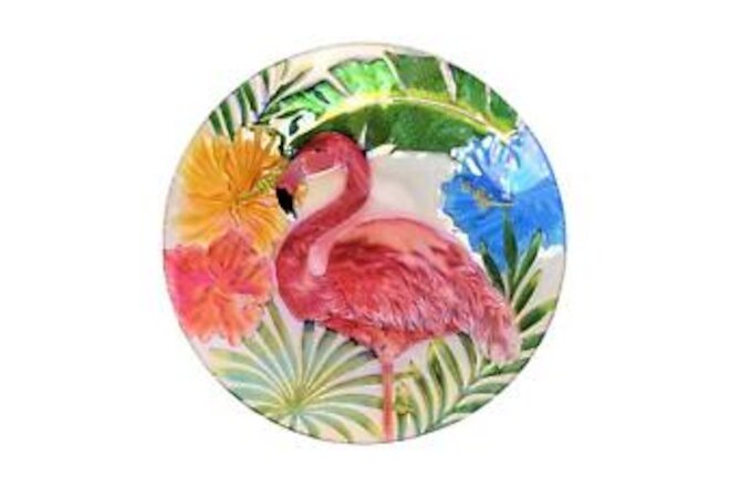 CAC 18'' Flamingo Glass Plate with Hologram Paint