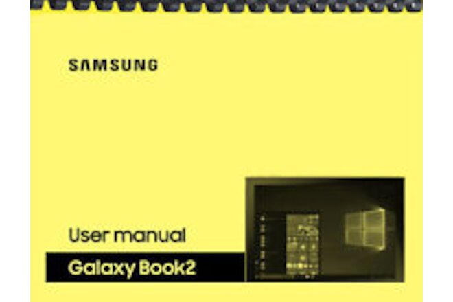 Samsung Galaxy Book 2 Tablet Verizon OWNER'S USER MANUAL