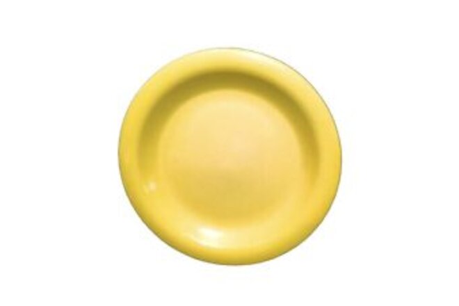 Gibson Everyday Housewares 10.75’’ Dinner Plate Mustard Yellow