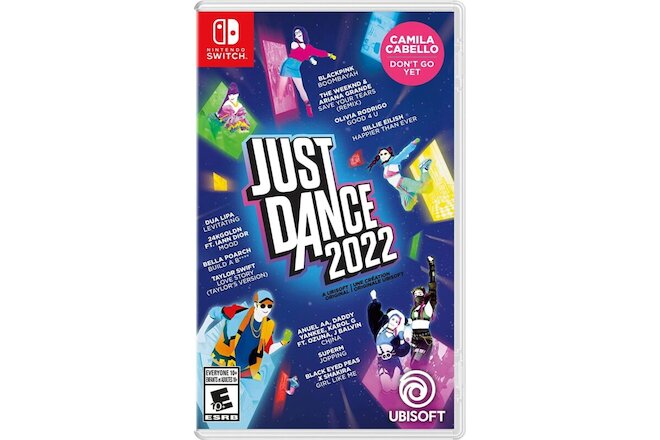 Lot of 5 Just Dance 2022 Nintendo Switch (Physical Version)
