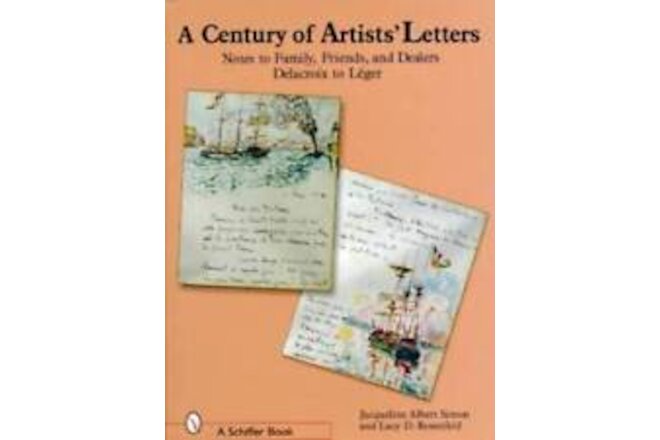 Artist Letters Book Artist's Autographs Writings Notes