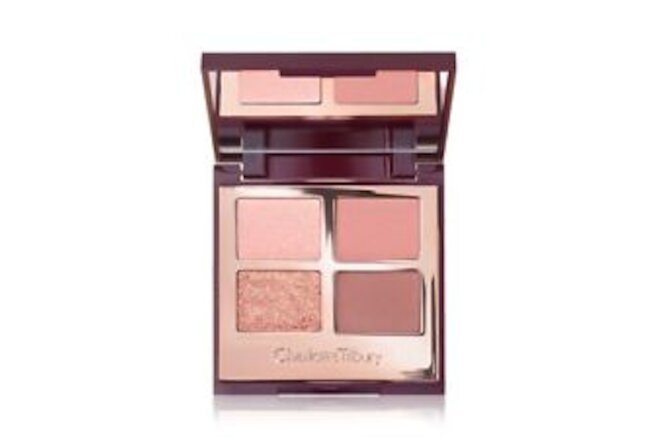 NIB Charlotte Tilbury Luxury Eye Shadow Palette PILLOW TALK Nude-Pink Quad NEW