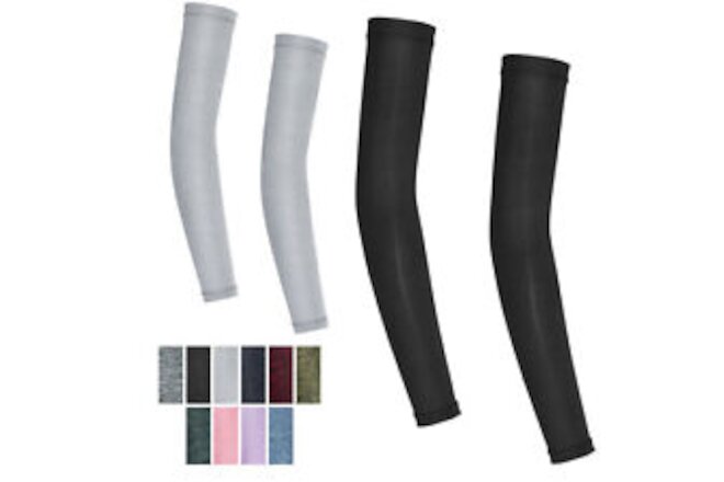 Outdoor Cooling Arm Sleeves Sports Cycling Arm Cover UV Sun Protection Unisex US