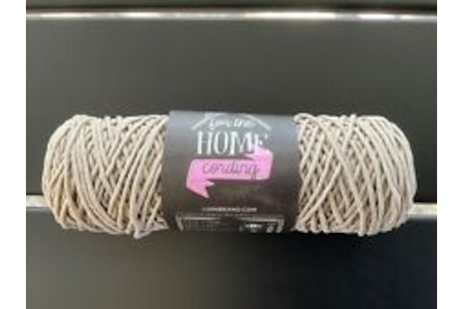 Lion Brand For The Home Cording  1 skein in“Greige”. New