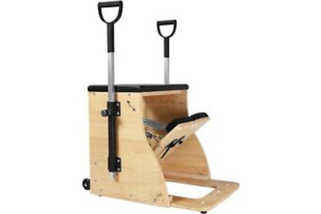 ARKANTOS Pilates Chair, Split-Pedal Stability Combo Chair  Handles, Yoga Fitness