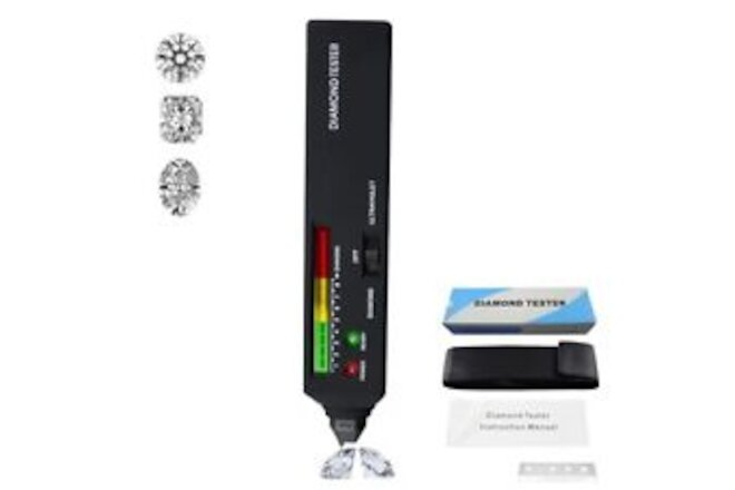 Diamond Tester Pen, High Accuracy Diamond Tester with Gemstone Identifier