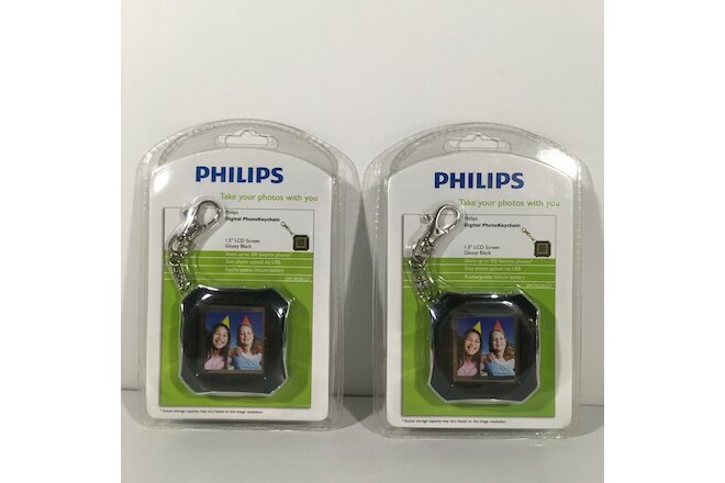 Philips Digital Photo Keychain Take Your Photos With You 1.5" LCD Screen