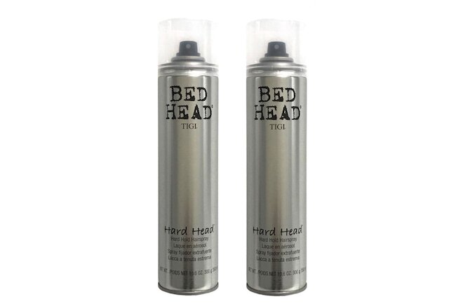 Tigi Bed Head Hard Head Hair Spray 10.6 Oz Pack of Two