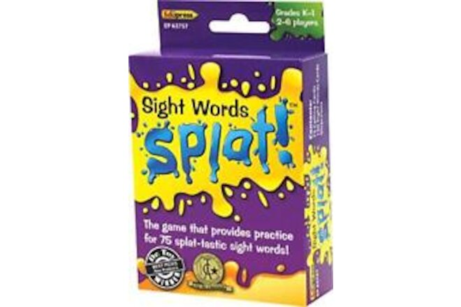 Edupress Sight Words Splat Game Grades K-1 (EP63757)