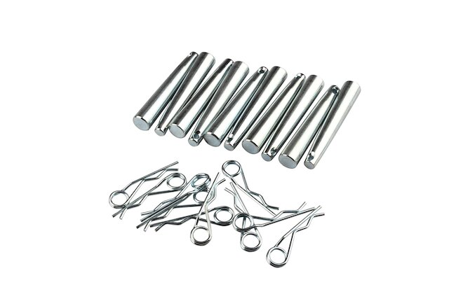 30 Sets Aluminum Conical Coupler Pins with R-Clip Stage Lights Truss