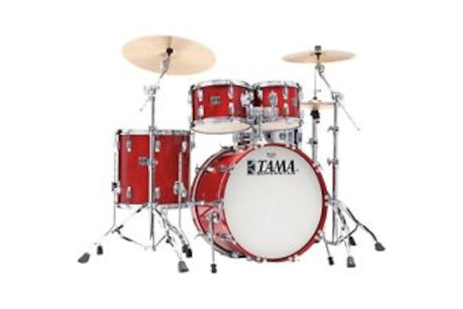 TAMA 50th Limited Superstar Reissue 4-Piece Shell Pack w/22" Bass Cherry Wine