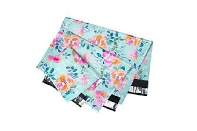 Poly Mailers Shipping Bags Spring Flower Design 2.3 and 3 Mil Heavy Duty Self...