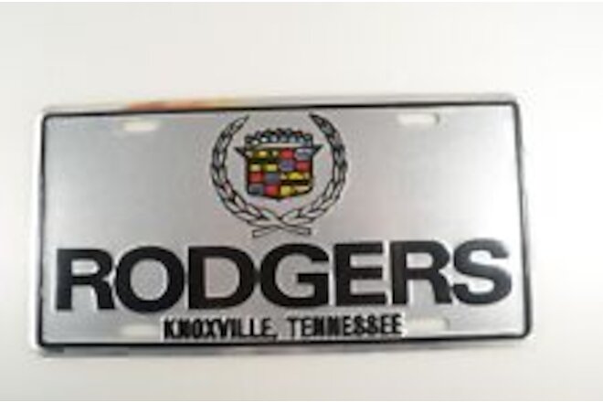 Rodgers Cadillac Knoxville Tennessee Cadillac Dealer License Plate