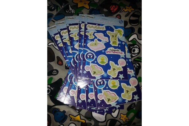 10 RARE CODES ONLY!!! from sheets of Neopets Harris JUMBO stickers NO SHIPPING