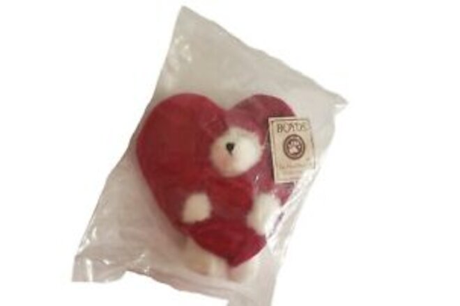Boyds Bear Best Dressed Series Peeker P. Heartlove Plush Stuffed Animal 7" NEW