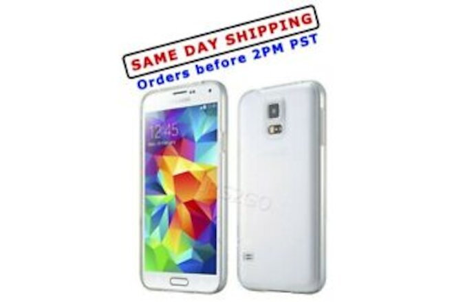 Natural Tactility Clear Soft TPU Case for Samsung Galaxy S5 SM-S903VL CellPhone