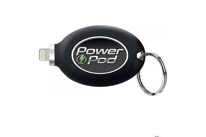 Power Pod Portable Emergency Phone Charger & Cable For iphone Only