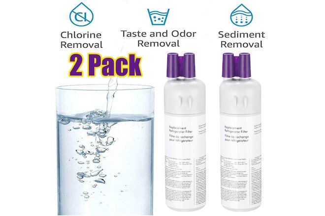 2 Pack For Kenmore 9081 Replacement Refrigerator Water Filter 46-9081 46-9930