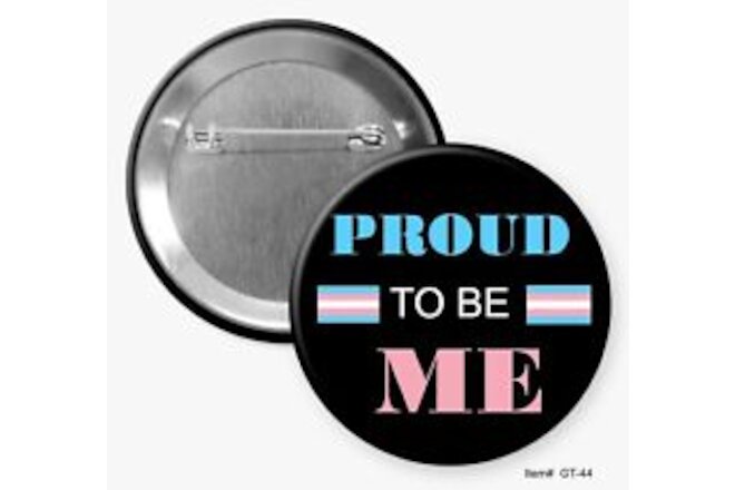 Two Transgender Awareness 2.25" Pinback Buttons / Hommel's Buttons Online Store