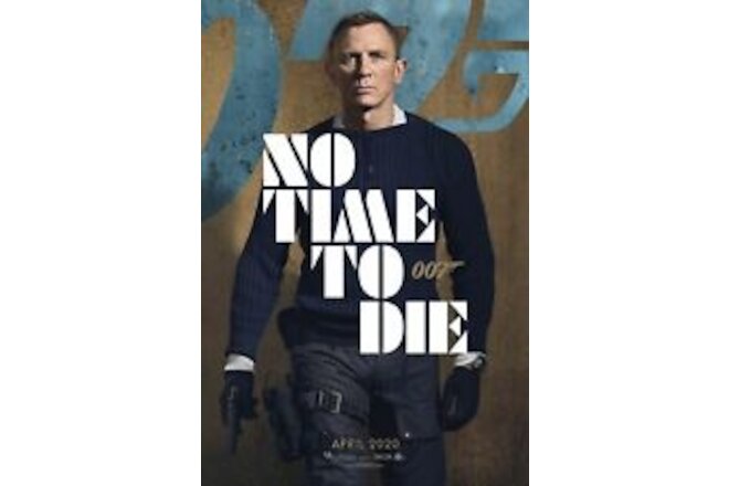 No Time To Die Movie Poster 18'' x 28'' ID-3-62