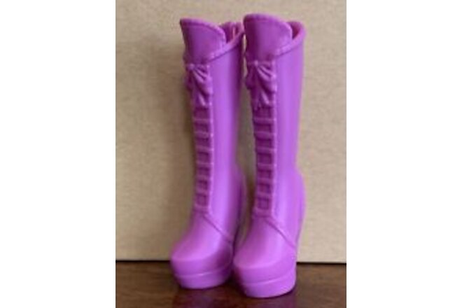Barbie Stiletto Jaxx High Boot High Heel Boots Lavender Fashion Doll Accessory
