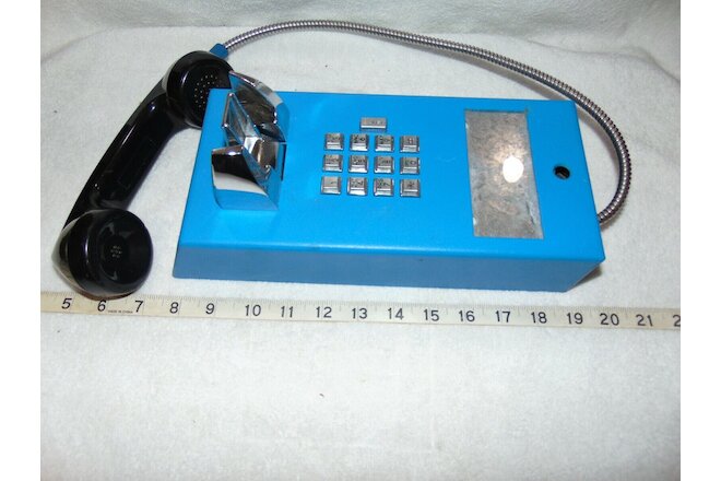 Vintage Prison, Jail, Inmate Payphone, No Coins, Charge A Call Payphone UNTESTED