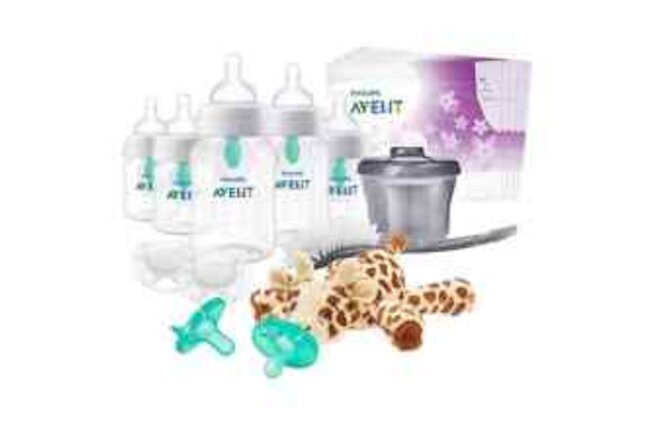 Anti-Colic Baby Bottle with AirFree Vent Essentials Gift Set- 19pc