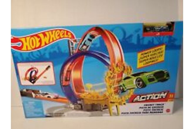 Hot Wheels Action Energy Track Set Playset with Car/Loops! - BRAND NEW!!!