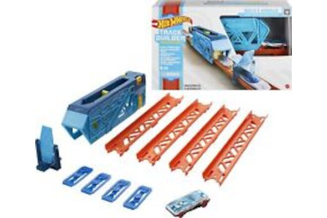 Hot Wheels Track Builder Unlimited Slide & Launch Pack for Kids 6 Years & Old...