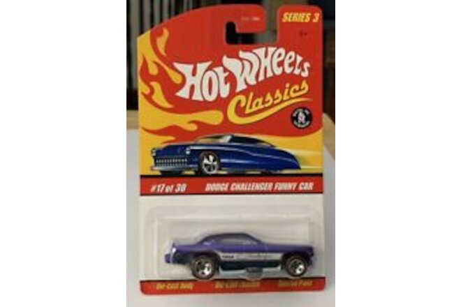 Hot Wheels Classics Dodge Challenger Funny Car 1/64 Diecast Series 3 Hemi Mopar