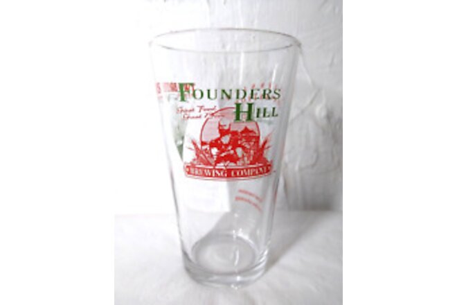 Founders Hill Naperville, IL, 2000 Beer Shaker Glass approx. 12 oz. Fast Ship!
