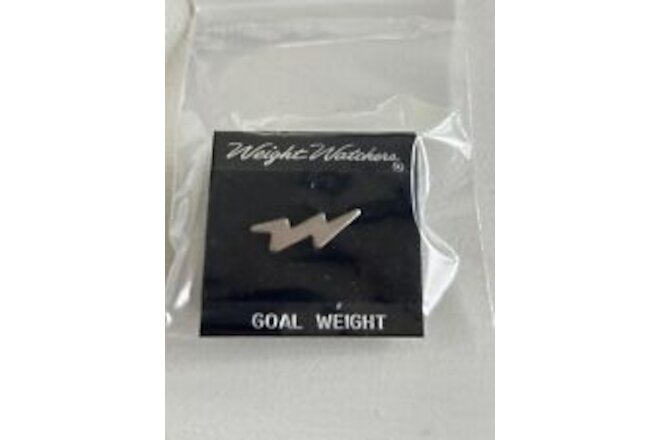 WW Weight Watchers Goal Weight  Push Pin Lapel Pin Celebration Loss