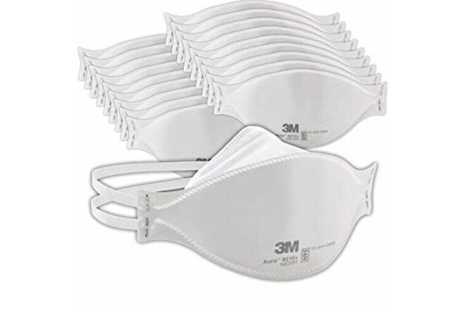 3M 9210+ Aura N95 Sealed Particulate Respirator NIOSH Approved USA Made, 20-Pack