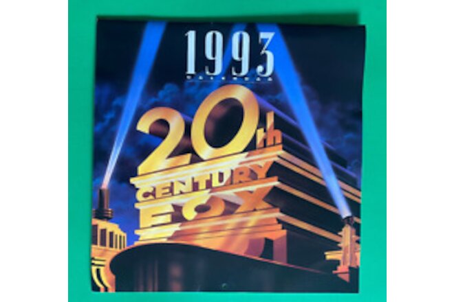 20th CENTURY FOX - 1993 ORIGINAL CALENDAR-GREAT PHOTOS-SOUND OF MUSIC & MORE