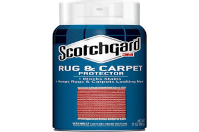 Scotchgard Rug & Carpet Protector Blocks Stains, Fabric Protector, 17 oz