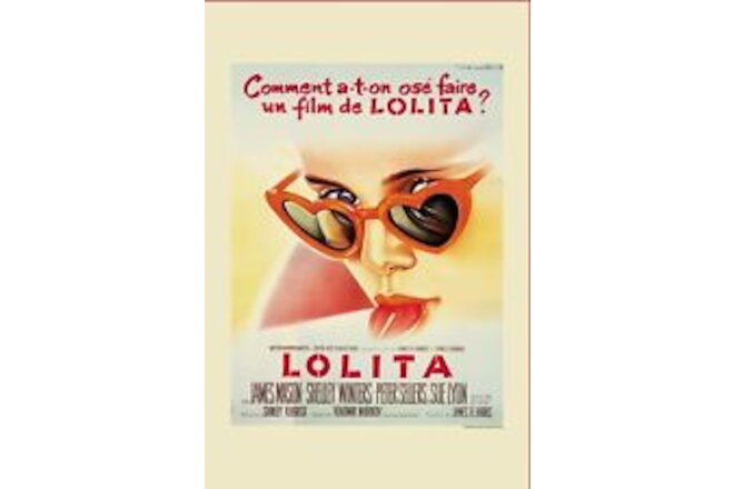 movie poste reproduction of the film LOLITA