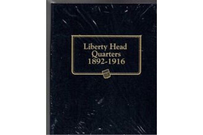 Liberty Barber Quarters 1892-1916 Whitman Album  New