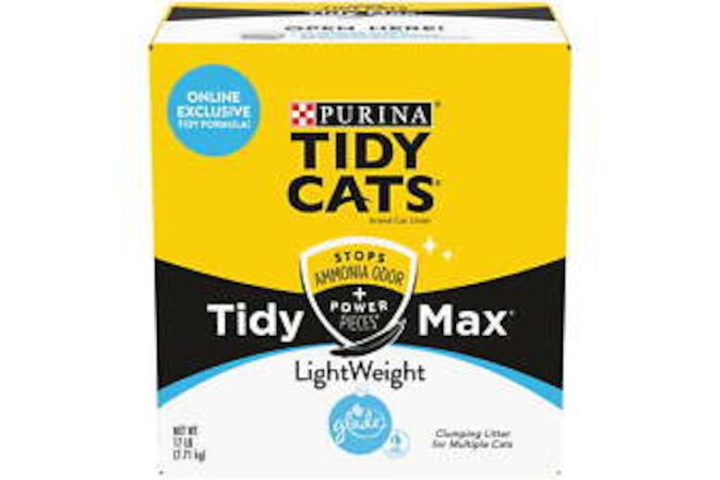 Purina Tidy Cats Clumping, Lightweight, Multi Cat Litter, Glade Clear Springs