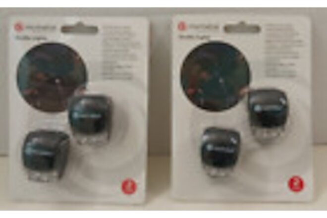 MONBEBE Stroller Lights - 2 Pack NEW IN SEALED PACKAGE - FAST SHIP Night Safety