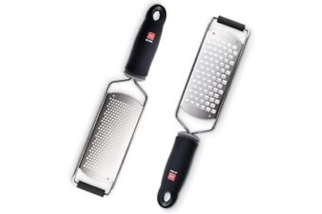 DI ORO Graters for Kitchen - Cheese Grater Handheld - Zester Grater with Hand...