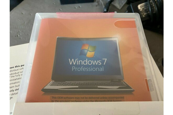 Lot of 6 Microsoft Windows 7 Professional 64-bit English 1PK DSP OEI DVD
