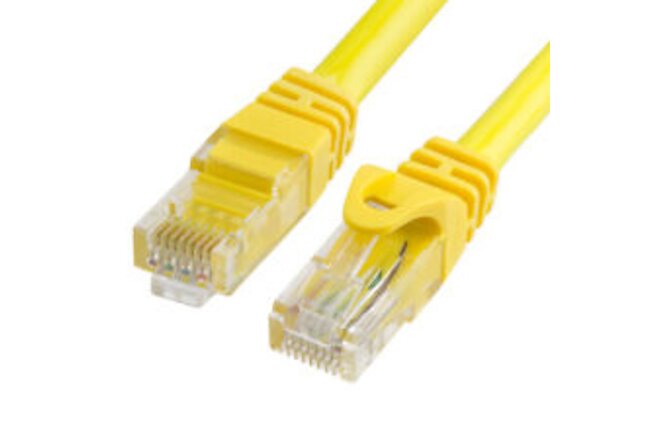 7FT Cat6 Ethernet Cable UTP LAN Network Patch Cord RJ45 Cat 6 Cable - Yellow