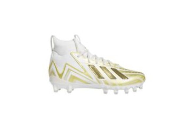 Adidas Freak 23 Molded TPU Football Cleats WHITE | GOLD | WHITE SZ 11.5