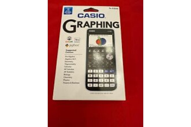 Brand New Casio High-Resolution 3D Color Graphing Calculator - Black (FX-CG50)